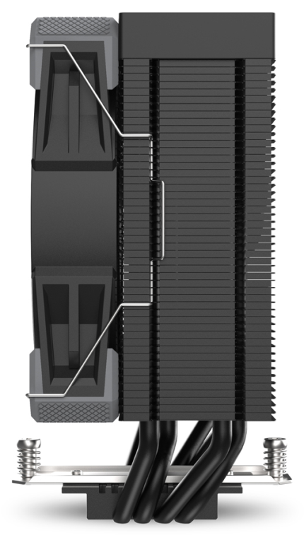 VENTILADOR CPU SHARKOON A40 RGB 120MM NEGRO - detalle
