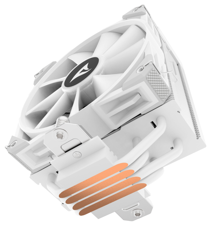 VENTILADOR CPU SHARKOON A50 120MM NEGRO - detalle