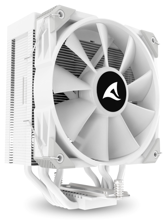 VENTILADOR CPU SHARKOON A50 RGB 120MM BLANCO - detalle