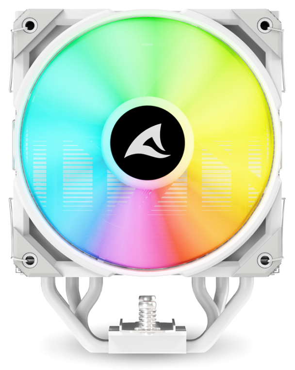 VENTILADOR CPU SHARKOON A50 RGB 120MM BLANCO - detalle