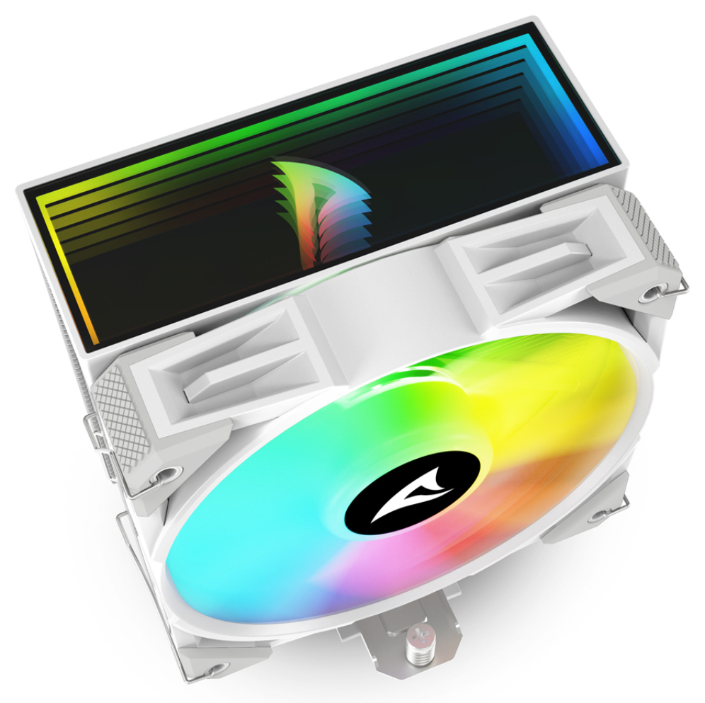 VENTILADOR CPU SHARKOON A50 RGB 120MM BLANCO - detalle