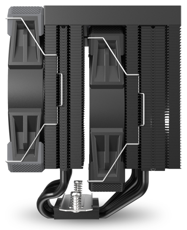 VENTILADOR CPU SHARKOON A60 RGB 120MM NEGRO - detalle