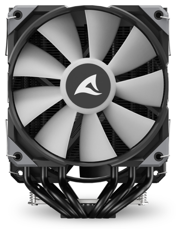 VENTILADOR CPU SHARKOON A60 RGB 120MM NEGRO - detalle