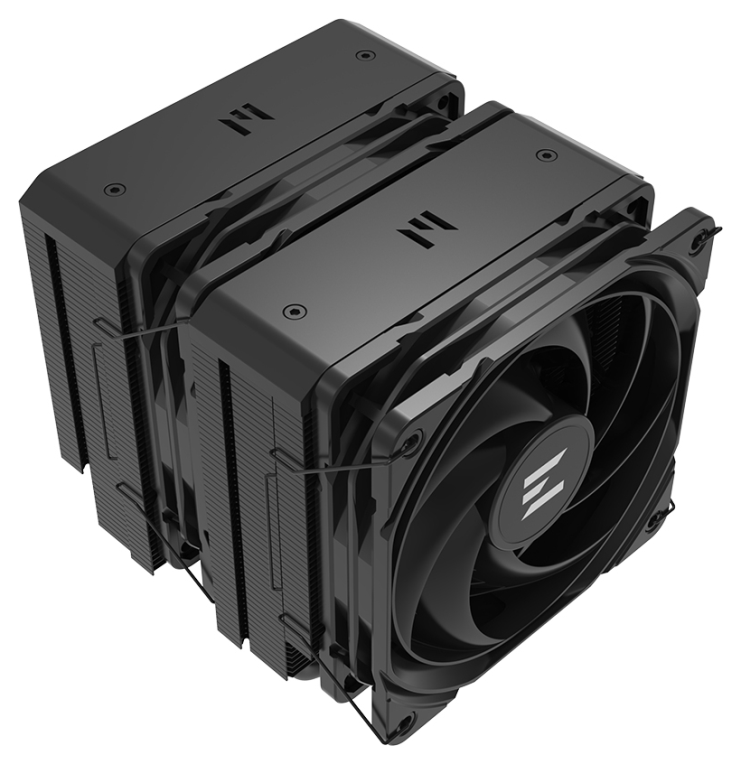 VENTILADOR CPU ZALMAN CNPS14X DUO NEGRO - detalle