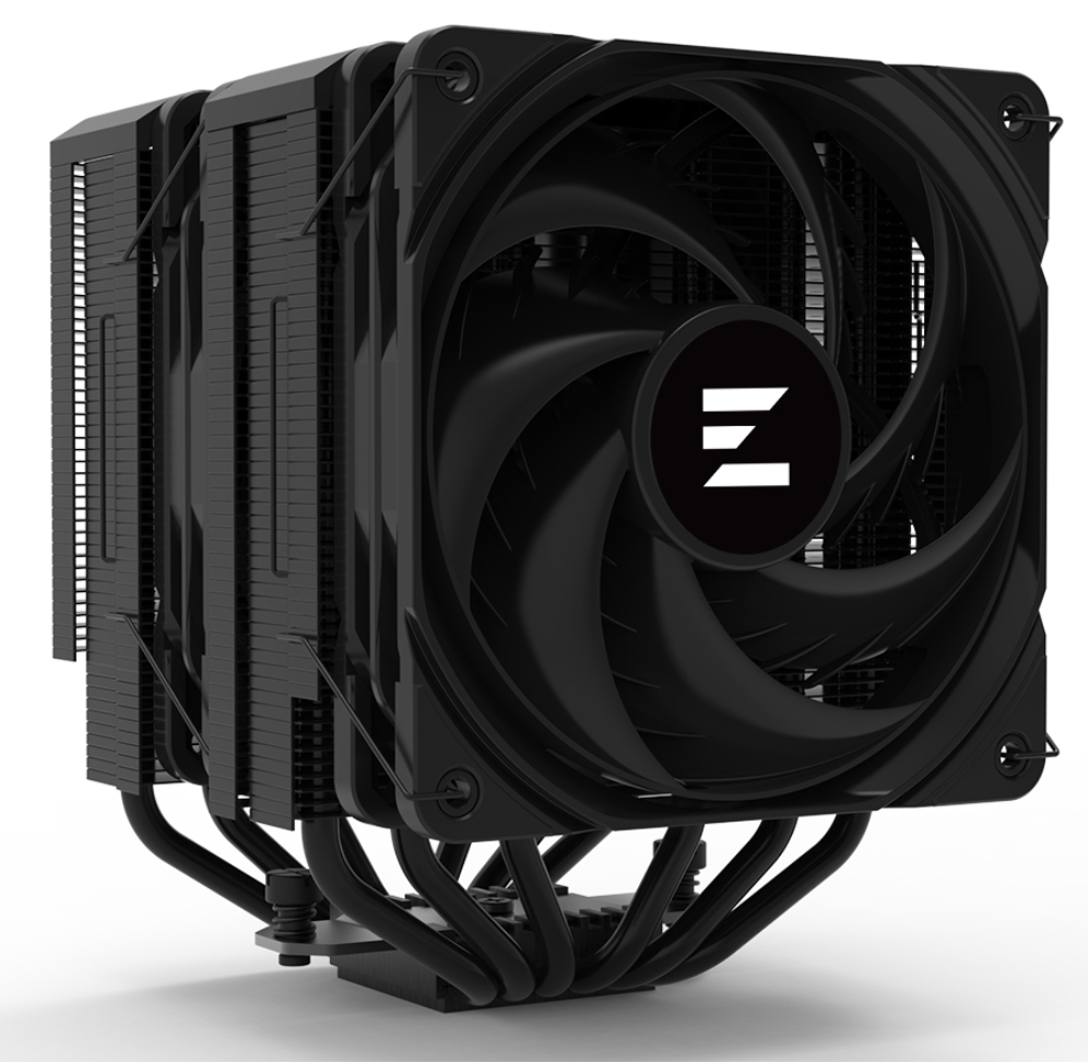 VENTILADOR CPU ZALMAN CNPS14X DUO NEGRO - detalle