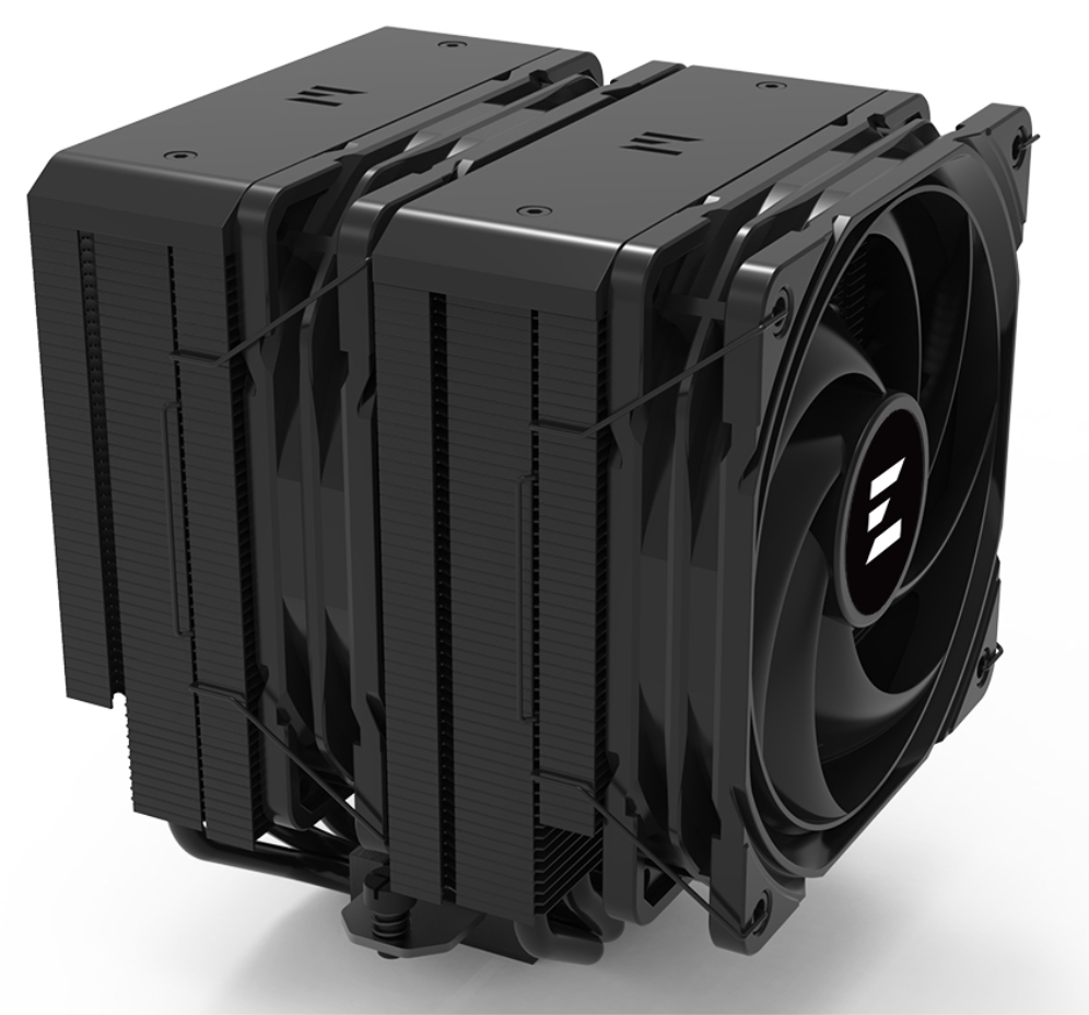 VENTILADOR CPU ZALMAN CNPS14X DUO NEGRO - detalle