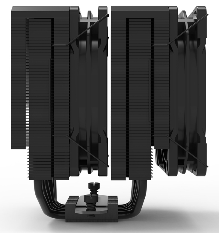 VENTILADOR CPU ZALMAN CNPS14X DUO NEGRO - detalle