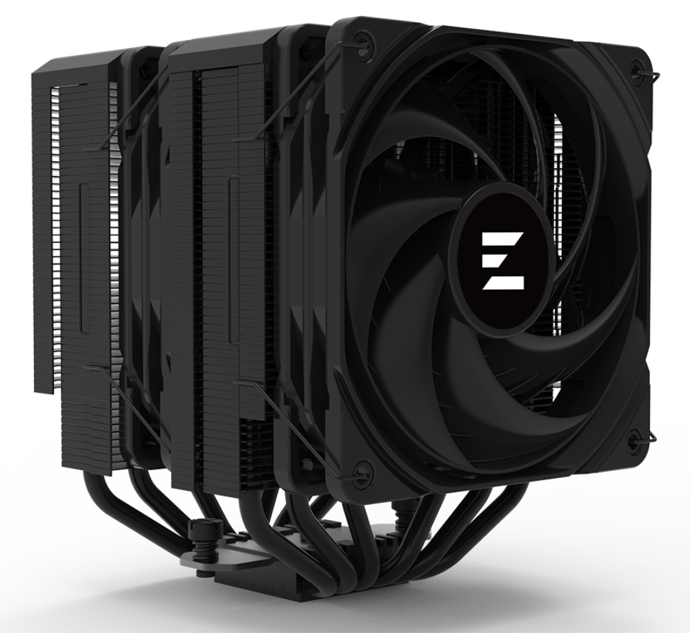 VENTILADOR CPU ZALMAN CNPS14X DUO NEGRO - detalle