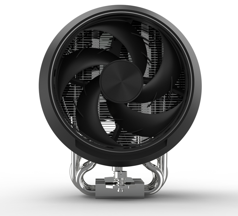 VENTILADOR CPU ZALMAN ZET5 BLACK 5Heatpipes, ZT11523CSH - detalle