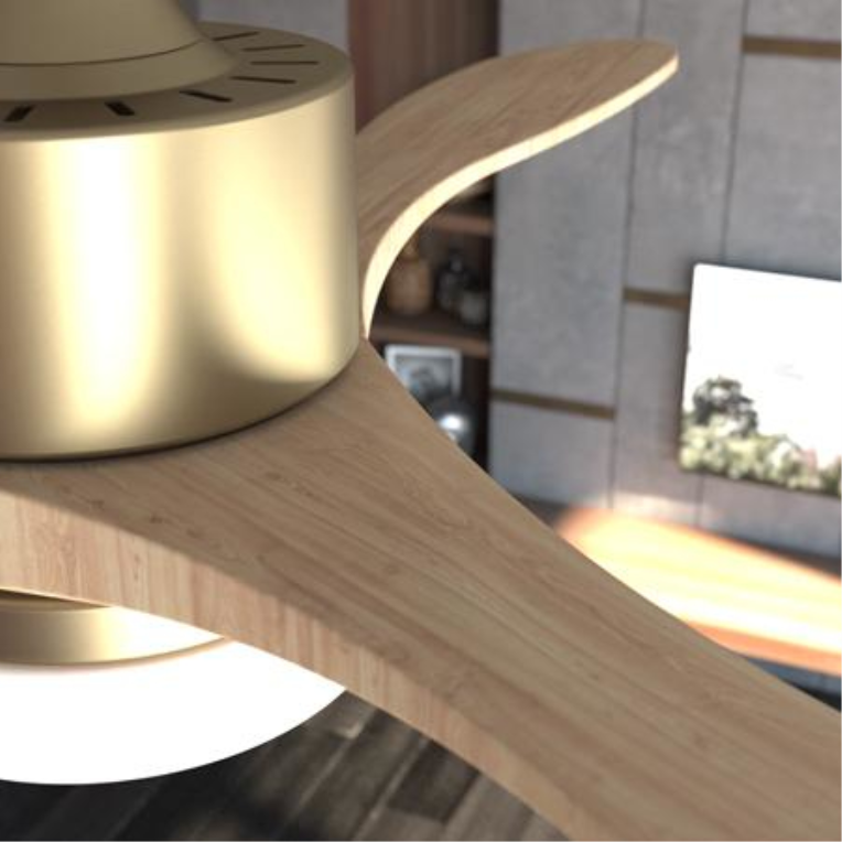 VENTILADOR DE TECHO ENERGYSILENCE AERO 5290 GOLDEN PRO - detalle