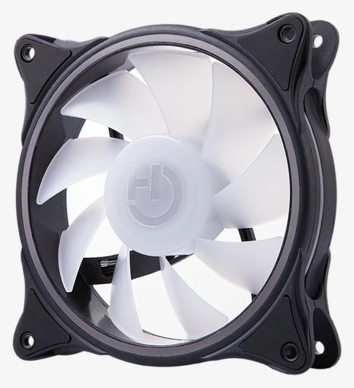VENTILADOR HIDITEC GAMING ARGB N18-ARGB BLACK 120MM - detalle
