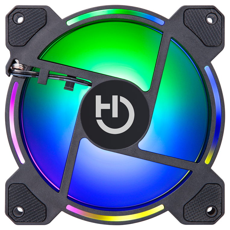 VENTILADOR HIDITEC GAMING ARGB N9-ARGB 120MM - detalle