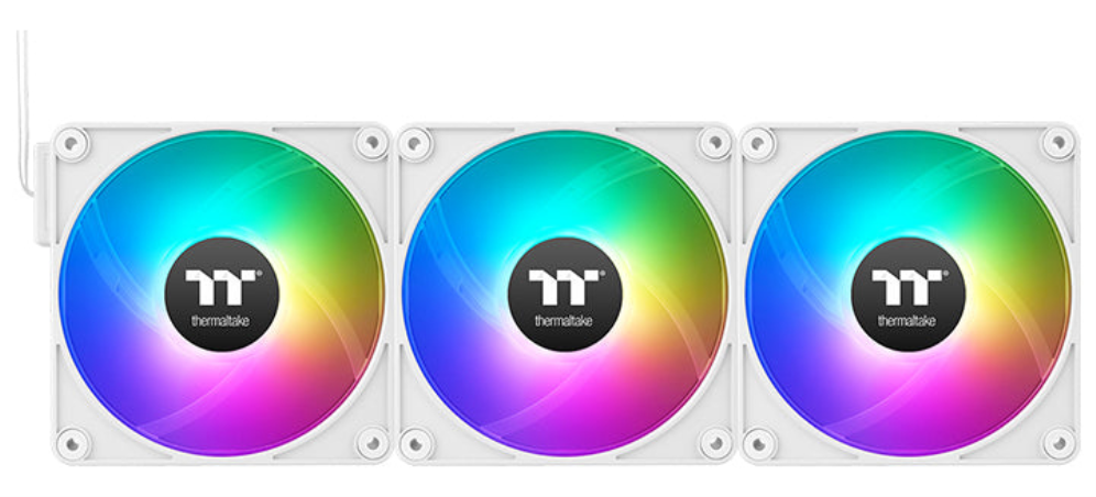 VENTILADOR INV MAGNETICO CAJA THERMALTAKE CT140 EX ARGB 3XVENT BLANCO - detalle