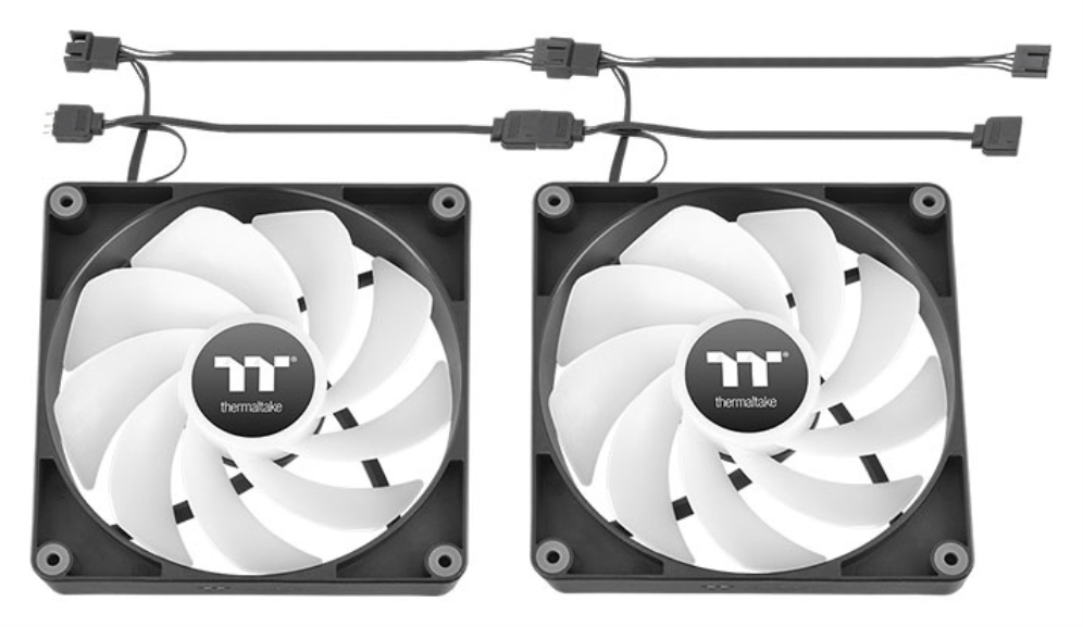 VENTILADOR INVERSO CAJA THERMALTAKE CT120 ARGB 2XVENT NEGRO - detalle