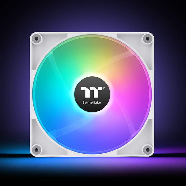 VENTILADOR INVERSO CAJA THERMALTAKE CT140 ARGB 2XVENT 140MM BLANCO - detalle