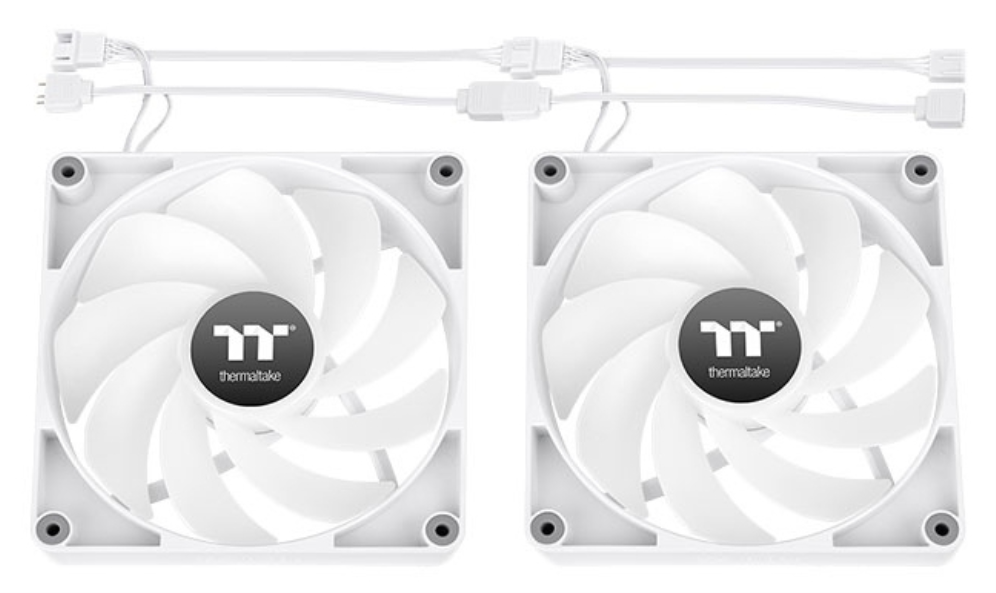 VENTILADOR INVERSO CAJA THERMALTAKE CT140 ARGB 2XVENT 140MM BLANCO - detalle