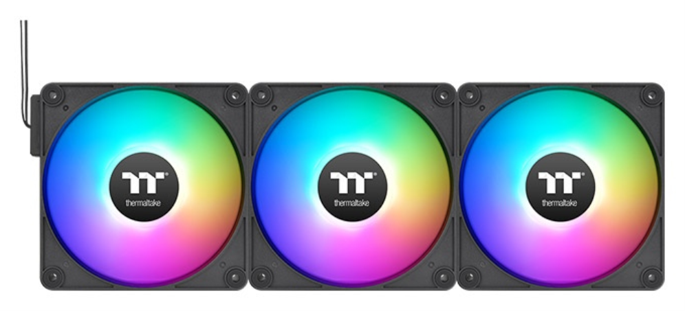VENTILADOR MAGNETICO DE CAJA THERMALTAKE CT120 EX ARGB 3XVENT NEGRO - detalle