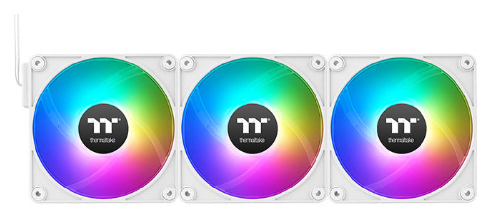 VENTILADOR MAGNETICO DE CAJA THERMALTAKE CT140 EX ARGB 3XVENT BLANCO - detalle