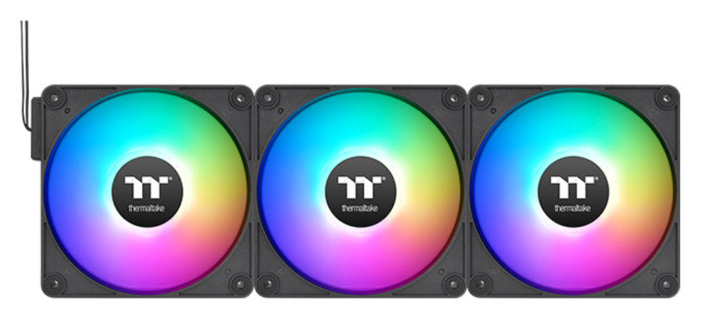 VENTILADOR MAGNETICO DE CAJA THERMALTAKE CT140 EX ARGB 3XVENT NEGRO - detalle