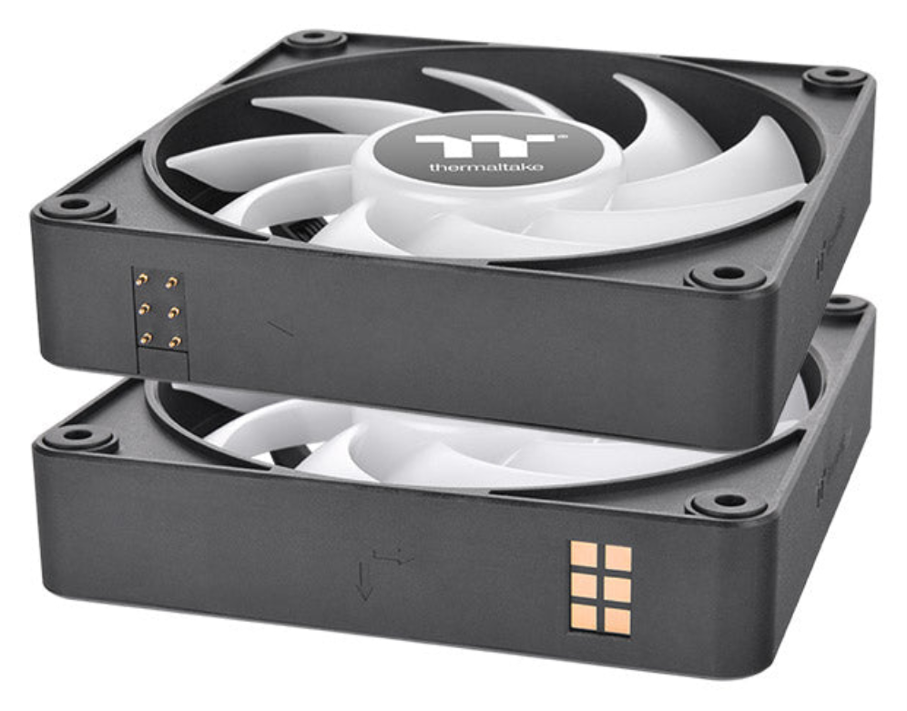 VENTILADOR MAGNETICO DE CAJA THERMALTAKE CT140 EX ARGB 3XVENT NEGRO - detalle