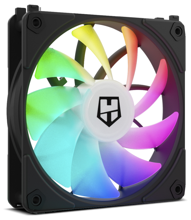 VENTILADOR NOX HUMMER EASYLINK ARGB NEGRO - detalle