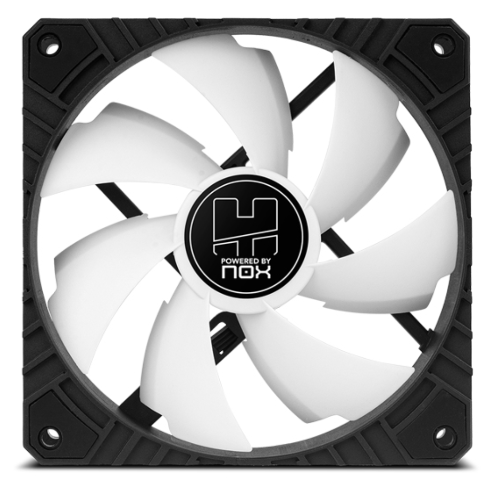 VENTILADOR NOX HUMMER H-FAN PRO PWM NO LED FAN WHITE