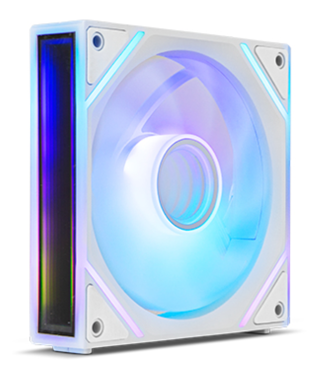 VENTILADOR NOX HUMMER PRO LINK KIT 3XVENT ARGB MAGNETICO BLANCO - detalle