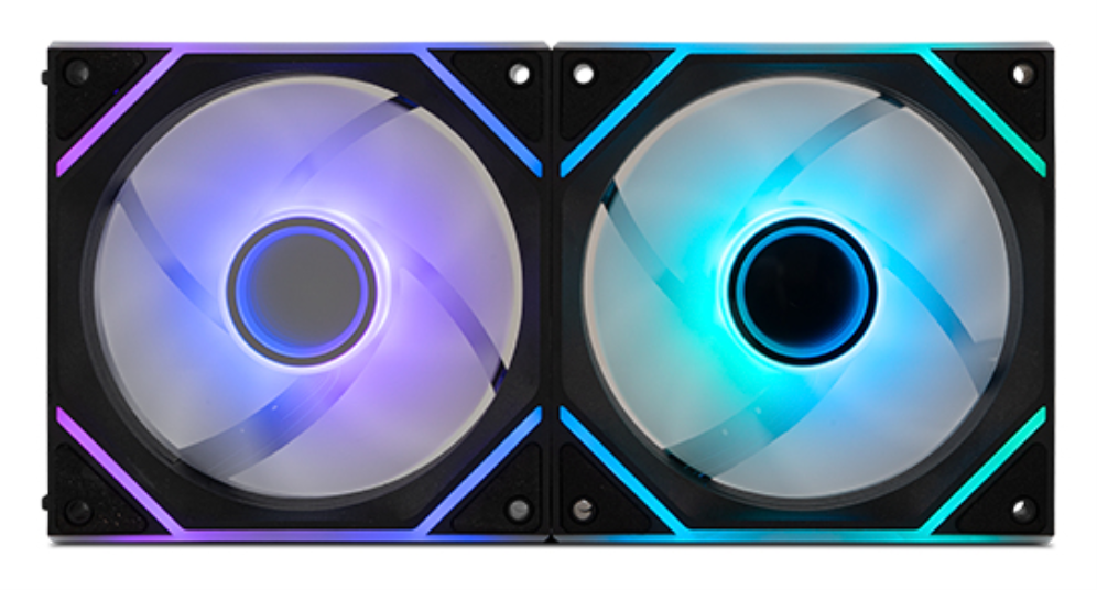 VENTILADOR NOX HUMMER PRO LINK KIT 3XVENT ARGB MAGNETICO NEGRO - detalle