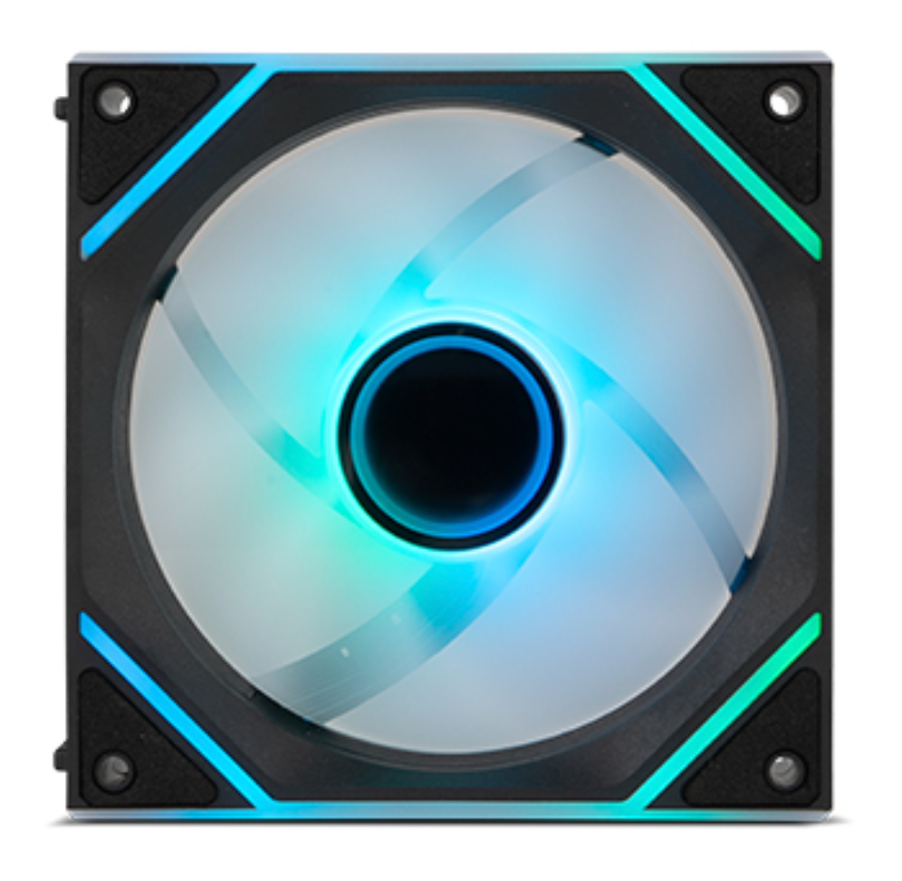 VENTILADOR NOX HUMMER PRO LINK KIT 3XVENT ARGB MAGNETICO NEGRO - detalle