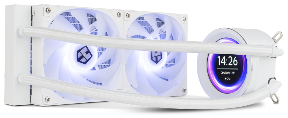 VENTILADOR NOX REFRIGERACION LIQUIDA HUMMER X-240 120MM BLANCO - detalle