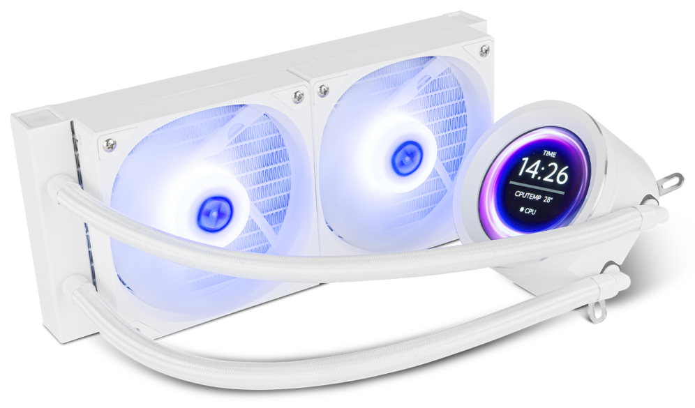 VENTILADOR NOX REFRIGERACION LIQUIDA HUMMER X-240 120MM BLANCO