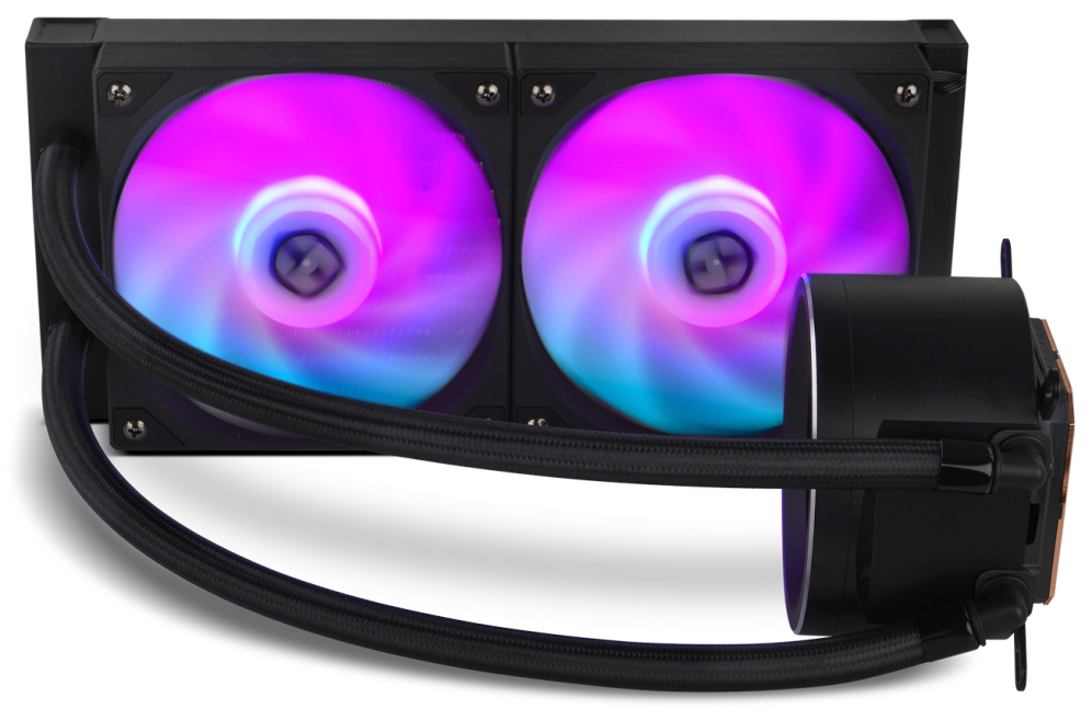 VENTILADOR NOX REFRIGERACION LIQUIDA HUMMER X-240 120MM NEGRO - detalle