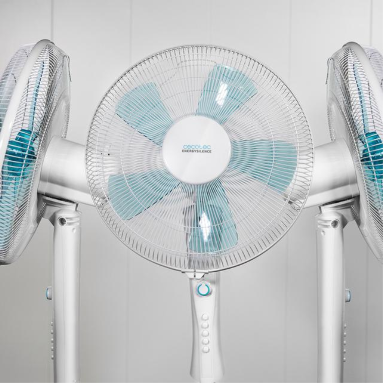 VENTILADOR PIE CECOTEC ENERGYSILENCE 520 POWER WHITE TEMPORIZADOR - detalle