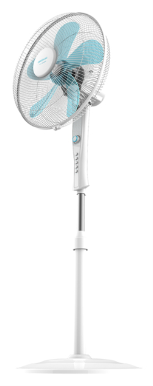 VENTILADOR PIE CECOTEC ENERGYSILENCE 520 POWER WHITE TEMPORIZADOR