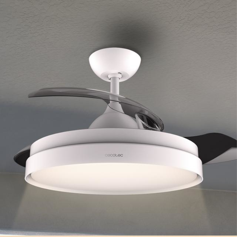 VENTILADOR TECHO CECOTEC ENERGYSILENCE AERO 4280 INVISIBLE BLANCO - detalle
