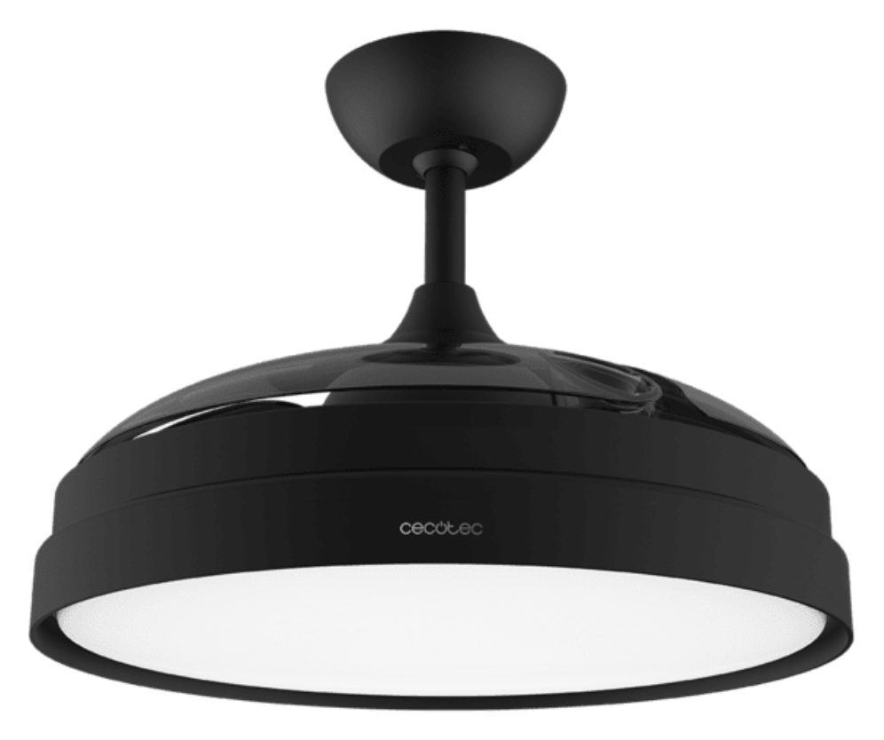 VENTILADOR TECHO CECOTEC ENERGYSILENCE AERO 4280 INVISIBLE NEGRO - detalle