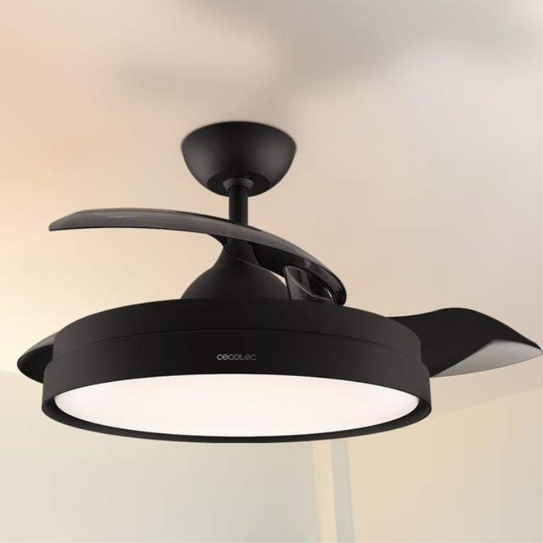 VENTILADOR TECHO CECOTEC ENERGYSILENCE AERO 4280 INVISIBLE NEGRO - detalle