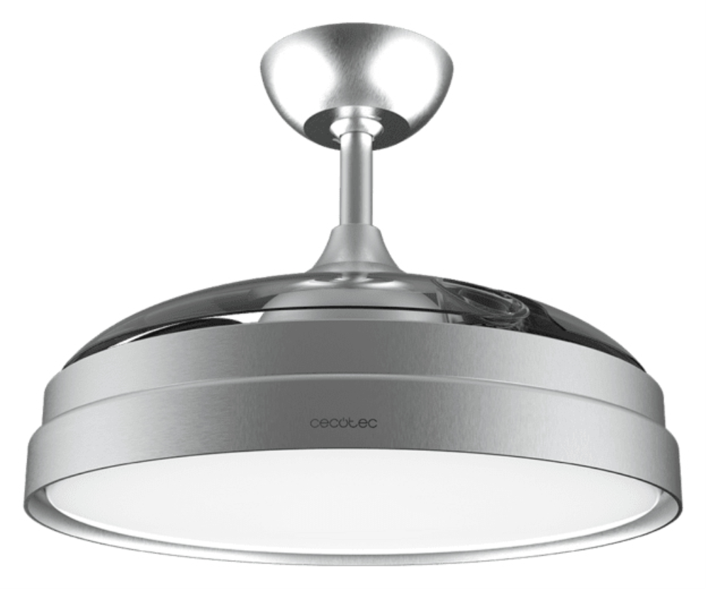 VENTILADOR TECHO CECOTEC ENERGYSILENCE AERO 4280 INVVENTILADOR TECHOISIBLE ACERO - detalle