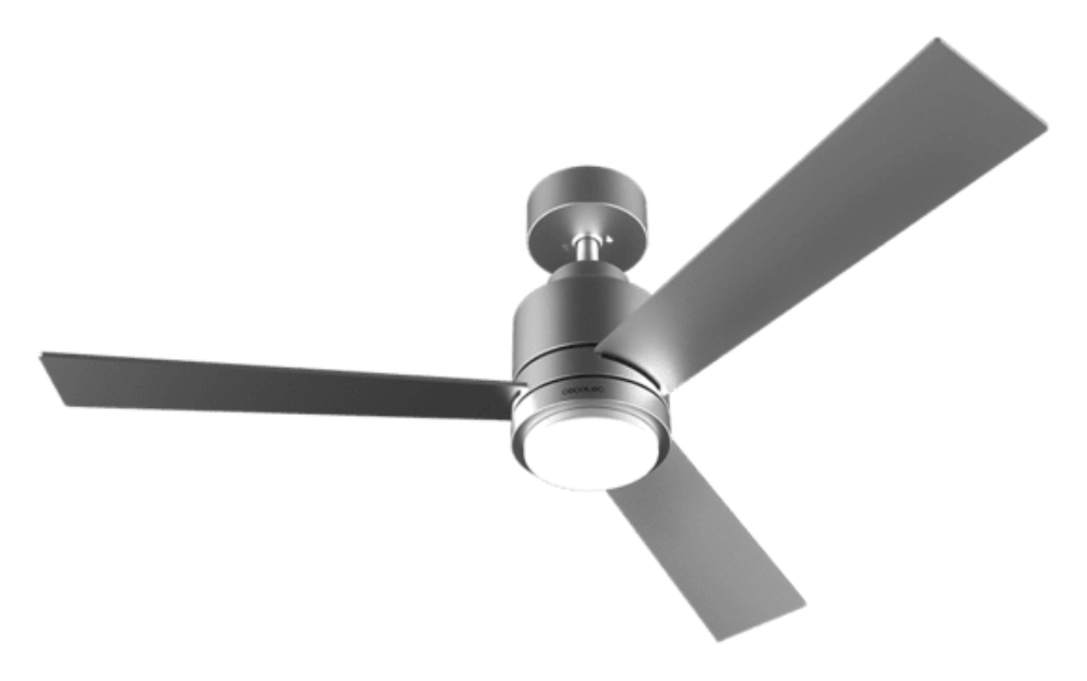 VENTILADOR TECHO CECOTEC ENERGYSILENCE AERO 4850 MOTOR DC ACERO CON MANDO