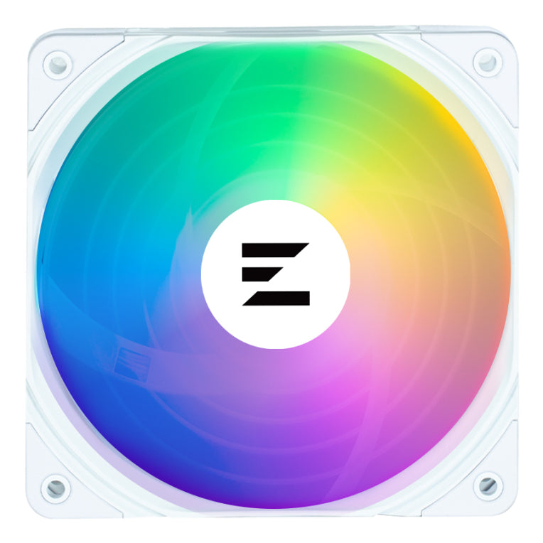 Zalman ZM-AF120 ARGB Carcasa del ordenador Ventilador 12 cm Blanco 1 pieza(s)