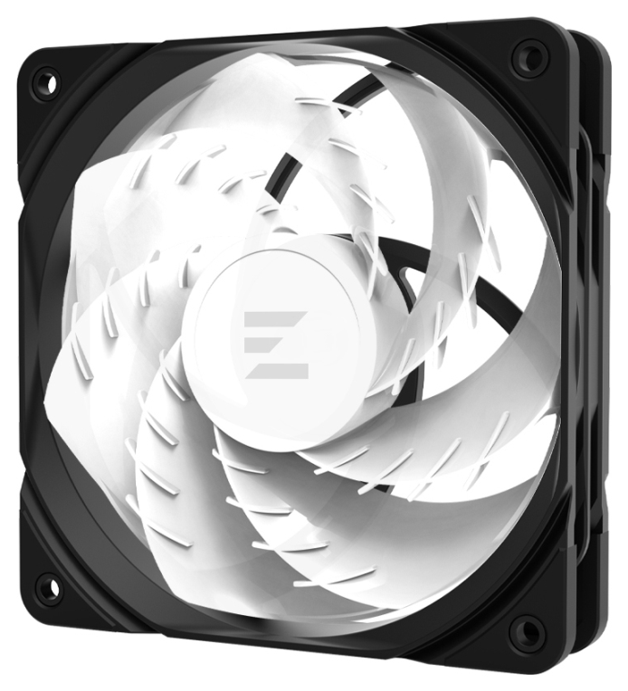 VENTILADOR ZALMAN ZM-AF120R REVERSE ARGB 1X VENT 120MM NEGRO - detalle
