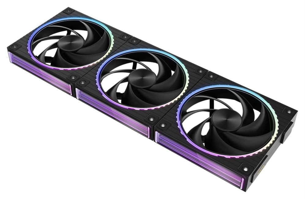 VENTILADOR ZALMAN ZM-DF120 A3 BLACK ARGB 1X VENT 120MM