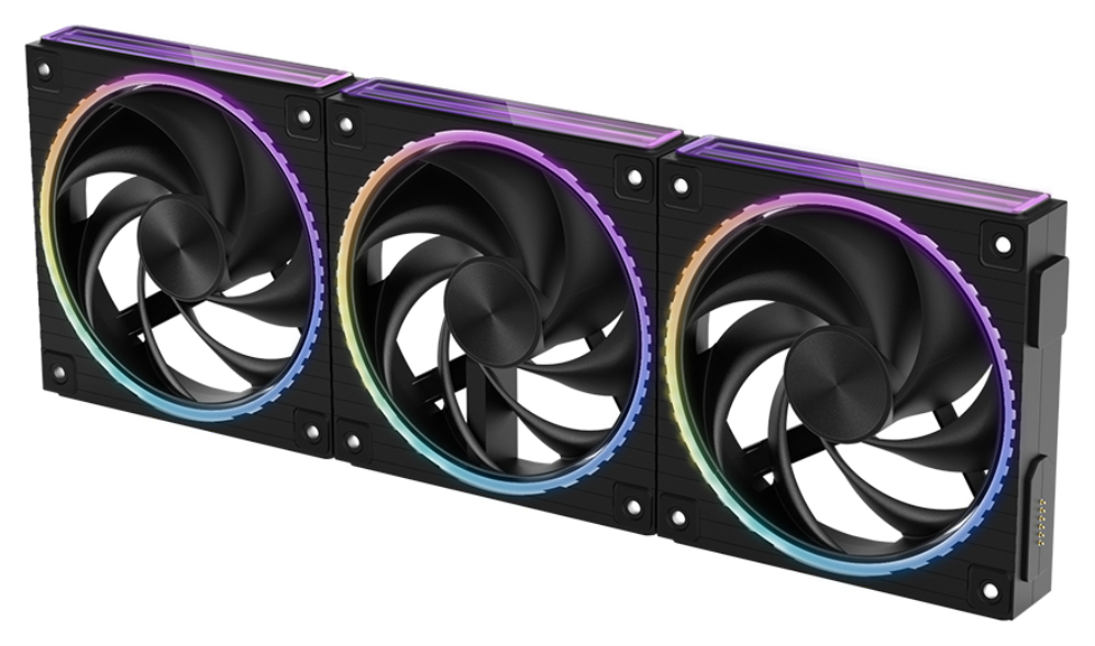 VENTILADOR ZALMAN ZM-DF120 A3 BLACK ARGB 1X VENT 120MM - detalle