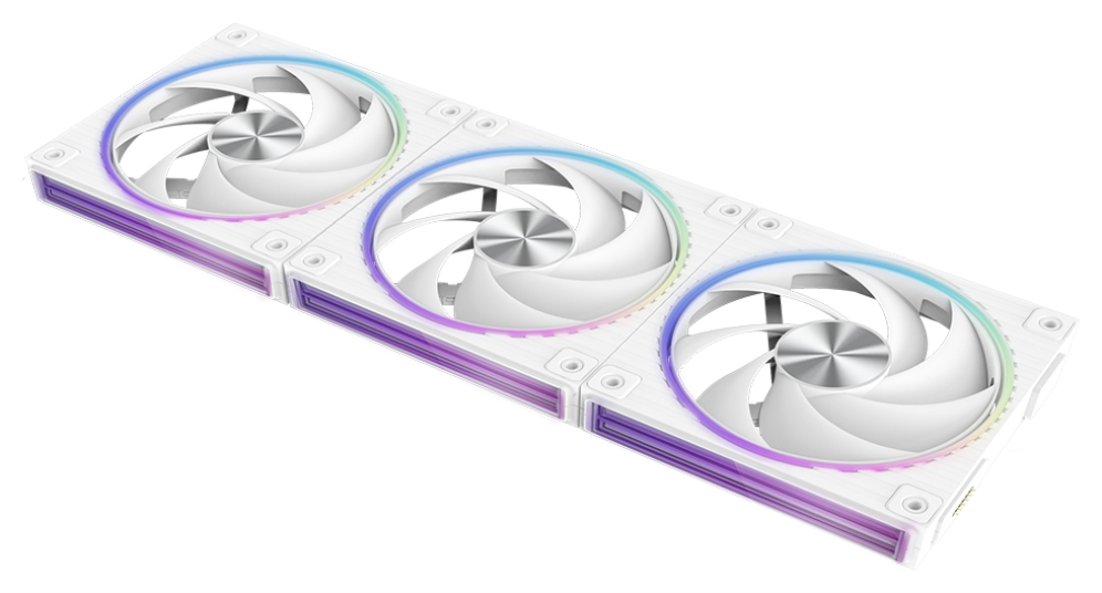 VENTILADOR ZALMAN ZM-DF120 A3 WHITE ARGB 1X VENT 120MM