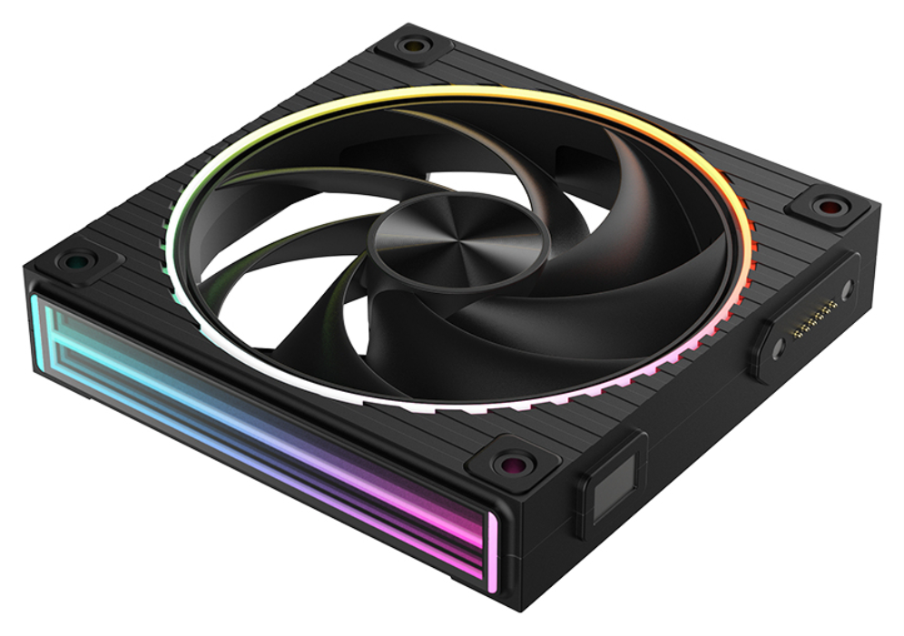 VENTILADOR ZALMAN ZM-DF120 BLACK ARGB 1X VENT 120MM
