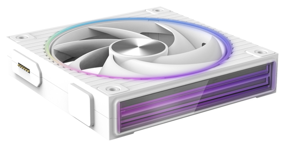 VENTILADOR ZALMAN ZM-DF120 WHITE ARGB 1X VENT 120MM