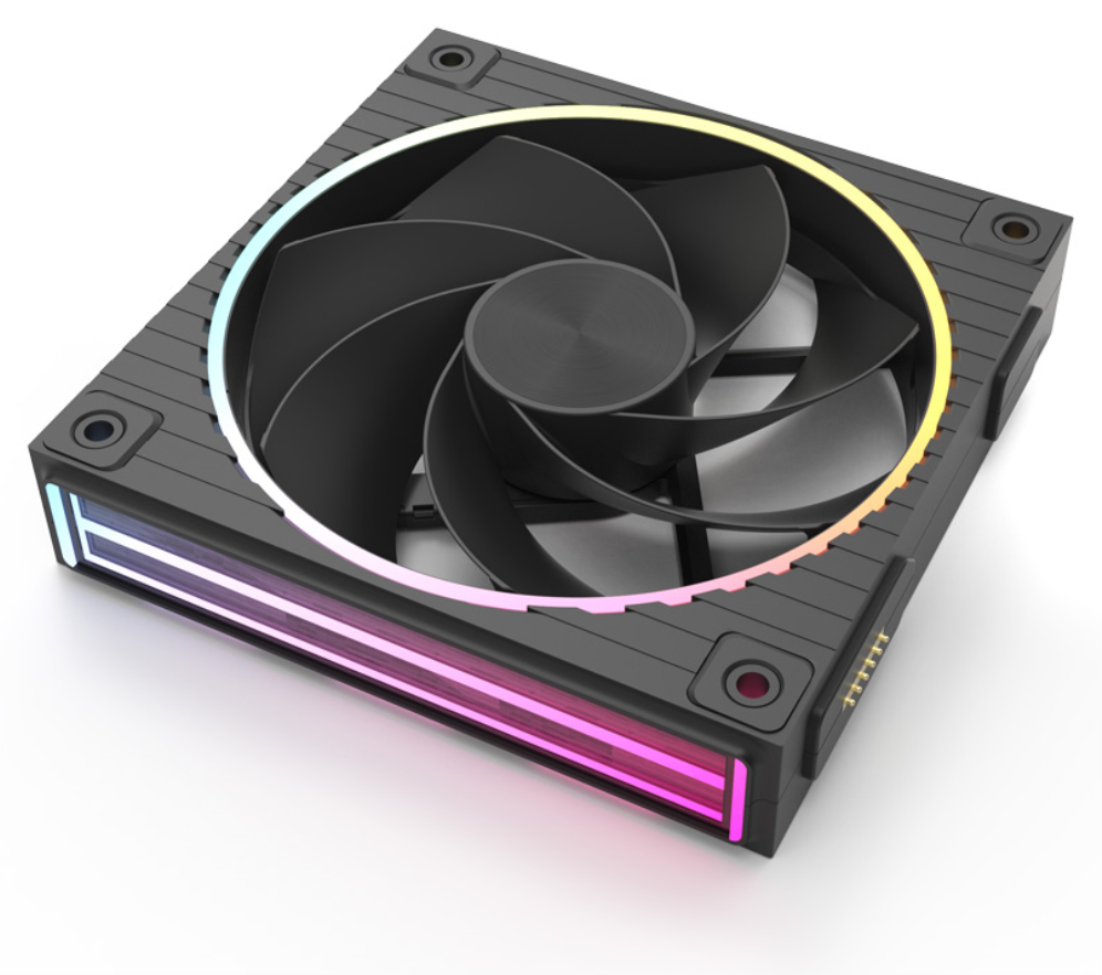 VENTILADOR ZALMAN ZM-DF120R BLACK ARGB 1X VENT 120MM