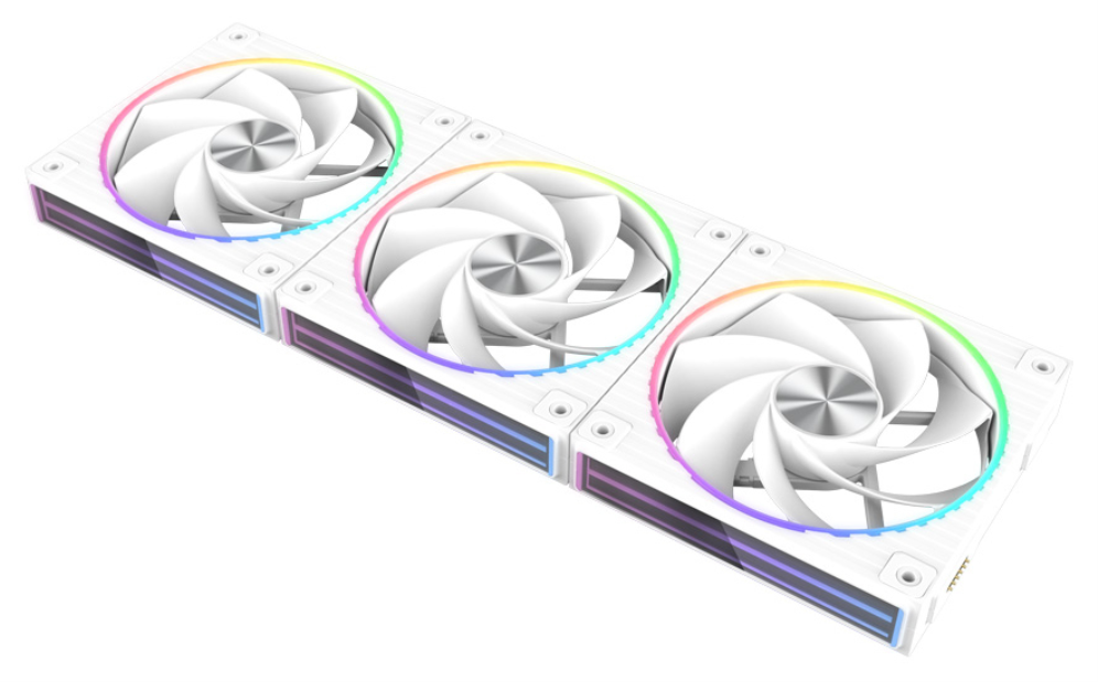 VENTILADOR ZALMAN ZM-DF120R WHITE ARGB 1X VENT 120MM