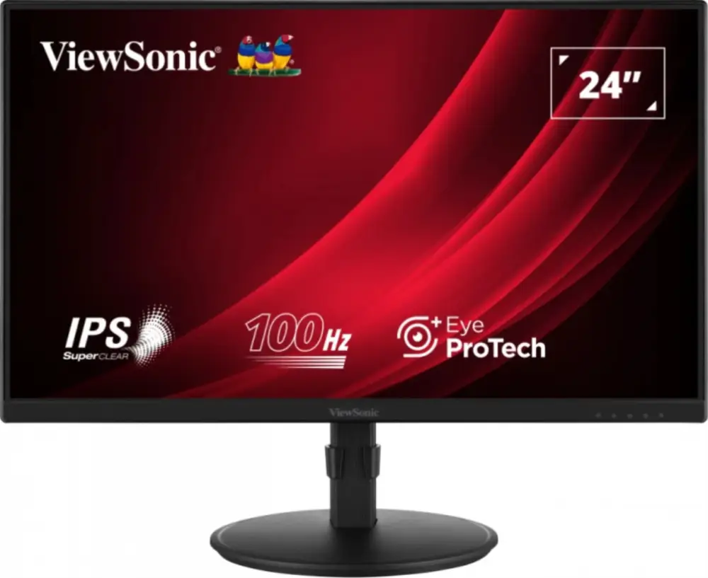 Viewsonic Display VG2408A pantalla para PC 61 cm (24") 1920 x 1080 Pixeles Full HD LED Negro - detalle