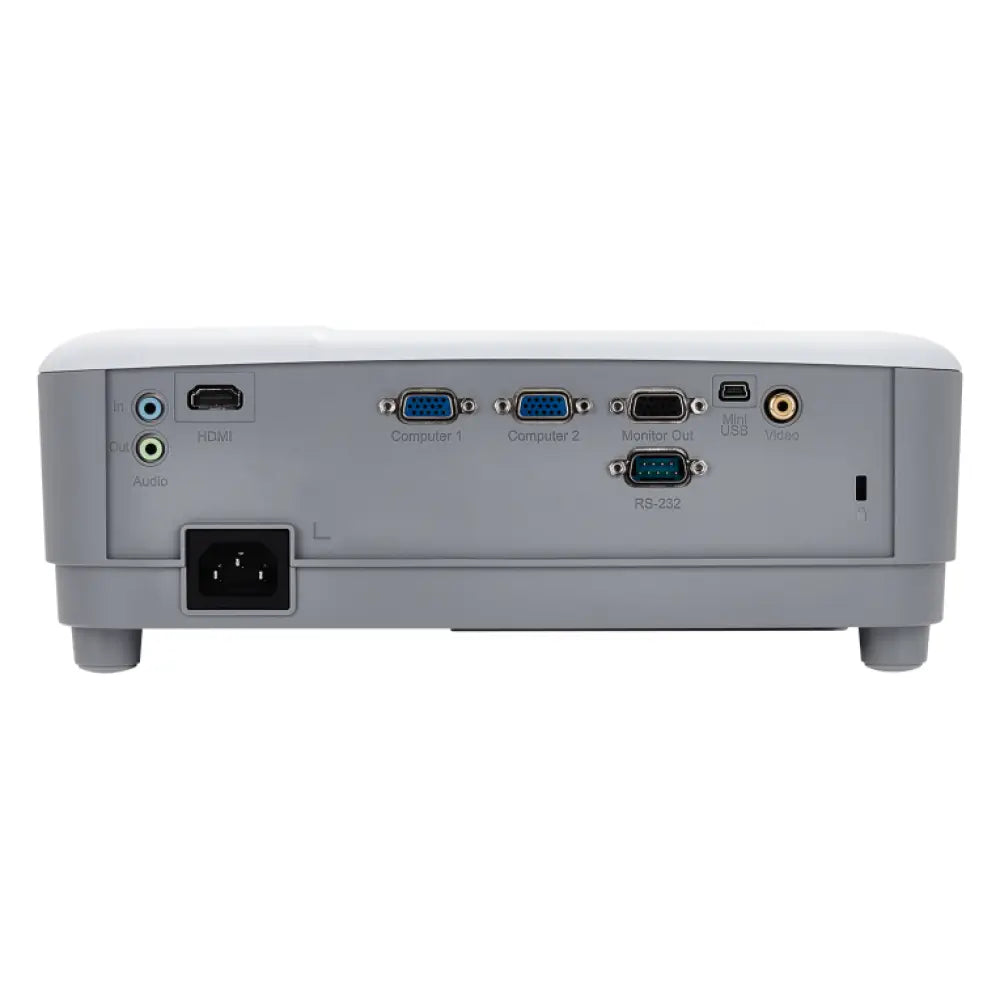 Viewsonic PA503S videoproyector Proyector de alcance estándar 3600 lúmenes ANSI DLP SVGA (800x600) Gris. Blanco - detalle